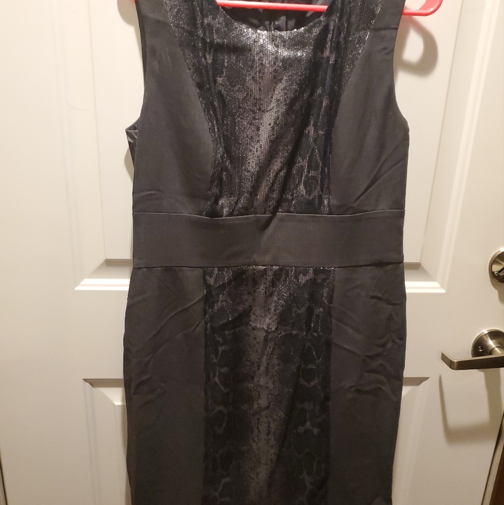 Fun summer dress with snakeskin detail